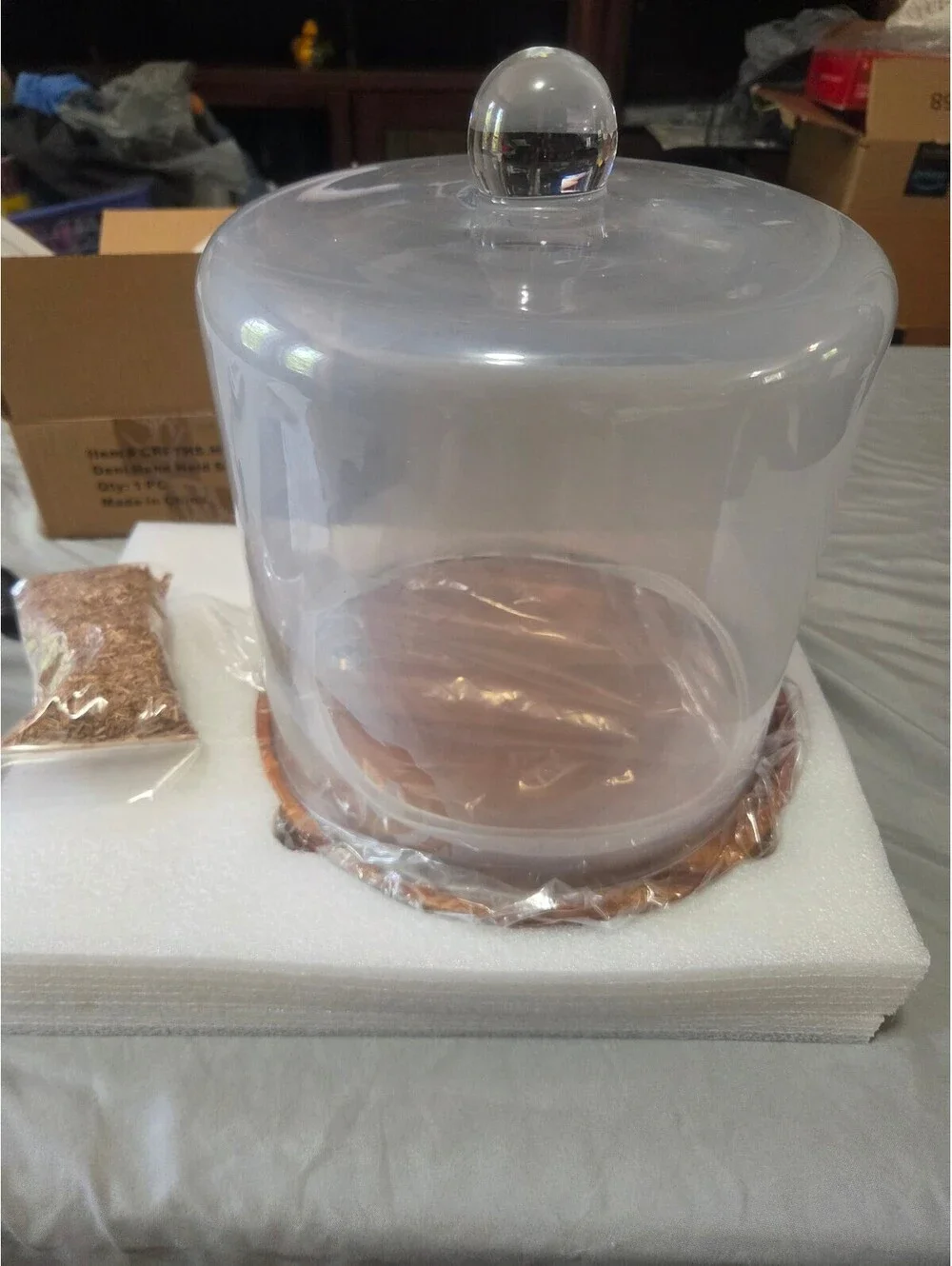 Crafthouse by Fortessa Smoking Cloche Cocktail Smoker Kit Charles Joly Open Box